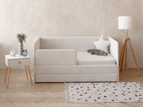 Диван-кровать Happy (айвори) в Нюрбе - nyurba.mebel-nsk.ru | фото