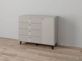 Комод «Катрин-13» (кашемир/сантьяго софт) в Нюрбе - nyurba.mebel-nsk.ru | фото