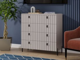 Комод «Тиффани» - 407.003.000 (кашемир/кашемир матовый) в Нюрбе - nyurba.mebel-nsk.ru | фото