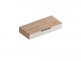 Консоль с ящиком Сицилия (дуб альпийский/тефия) в Нюрбе - nyurba.mebel-nsk.ru | фото