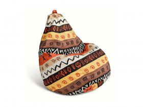 Кресло-мешок Африка в Нюрбе - nyurba.mebel-nsk.ru | фото