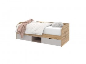 Кровать-диван с ящиками 900 Модена Дв001.0_90 в Нюрбе - nyurba.mebel-nsk.ru | фото