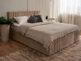 Кровать двуспальная 1,4м с подъем. мех. Леванте в Нюрбе - nyurba.mebel-nsk.ru | фото
