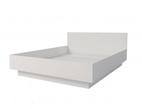 Кровать двуспальная Мебелевс 1,6 м (белый) в Нюрбе - nyurba.mebel-nsk.ru | фото