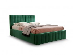 Кровать мягкая 1,6 Вена стандарт, вар.1 в Нюрбе - nyurba.mebel-nsk.ru | фото