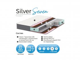Матрас Silver Seven в Нюрбе - nyurba.mebel-nsk.ru | фото