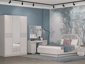 Модульная спальня Лоренцо в Нюрбе - nyurba.mebel-nsk.ru | фото