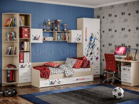 Модульная спальня Вега NEW Boy в Нюрбе - nyurba.mebel-nsk.ru | фото