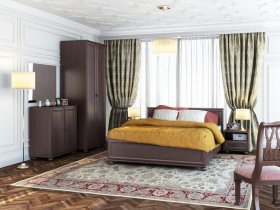 Модульная спальня Верди в Нюрбе - nyurba.mebel-nsk.ru | фото