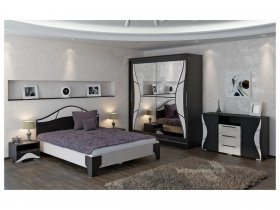 Модульная спальня Верона (Линаура) в Нюрбе - nyurba.mebel-nsk.ru | фото