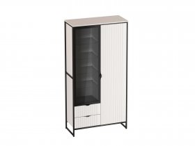 Шкаф 2 дв 2 ящ Нора (персидский жемчуг) (гостиная) в Нюрбе - nyurba.mebel-nsk.ru | фото
