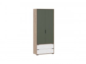 Шкаф для одежды комбинированный «Лео» ТД-410.07.22 в Нюрбе - nyurba.mebel-nsk.ru | фото