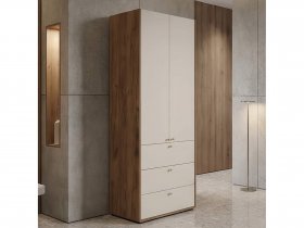 Шкаф двухстворчатый c ящиками Орма в Нюрбе - nyurba.mebel-nsk.ru | фото