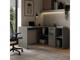 Стол письменный Лайт 03.245 (темно-серый) в Нюрбе - nyurba.mebel-nsk.ru | фото