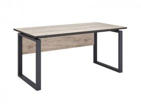 Стол руководителя Ст075.0 Гермес лофт (дуб крафт серый) в Нюрбе - nyurba.mebel-nsk.ru | фото