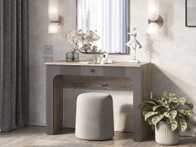 Стол туалетный СТ-02 Кассандра (дуб смоки/MF14) в Нюрбе - nyurba.mebel-nsk.ru | фото