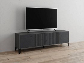 Тумба под ТВ Парус-10 (графит/гранит лофт) в Нюрбе - nyurba.mebel-nsk.ru | фото