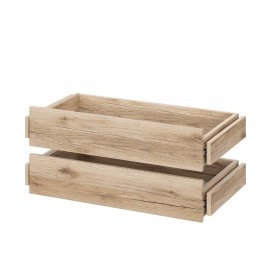 Ящик (комплект из 2 штук) Брауни (дуб делано) в Нюрбе - nyurba.mebel-nsk.ru | фото